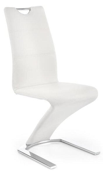 Scaun de sufragerie Amon (alb). 770659