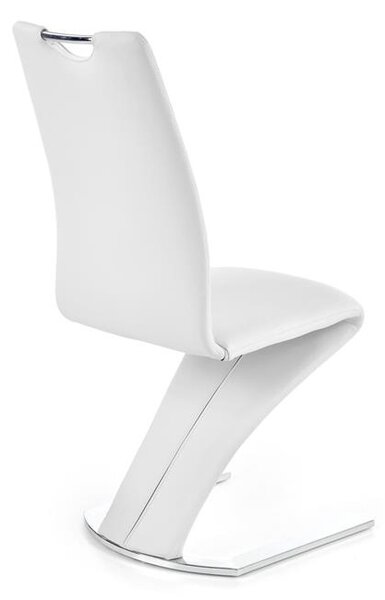Scaun de sufragerie Amon (alb). 770659