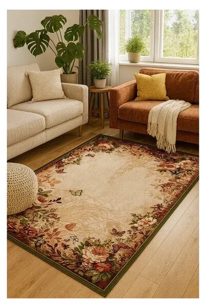 Covor Lotus 15003-130 model flori Selectează mărime: 250 X 350
