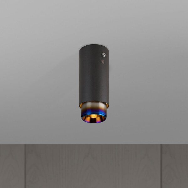 Buster + Punch Exhaust Surface fix grafit/ars, reglabil, Negru, Hol, Metal, Modern
