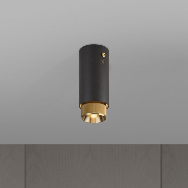 Buster + Punch Exhaust Surface fix grafit/alamă, reglabil, Negru, Hol, Metal, Modern
