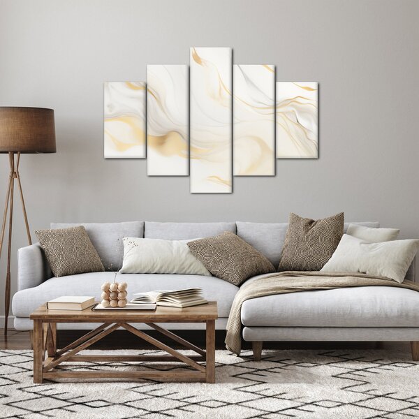 Tablou - Abstracție cu decor (150x105 cm)