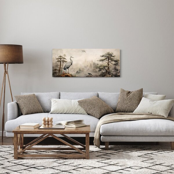 Tablou - Desen animat peisaj (120x50 cm)