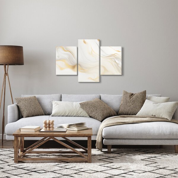 Tablou - Abstracție cu decor (90x60 cm)
