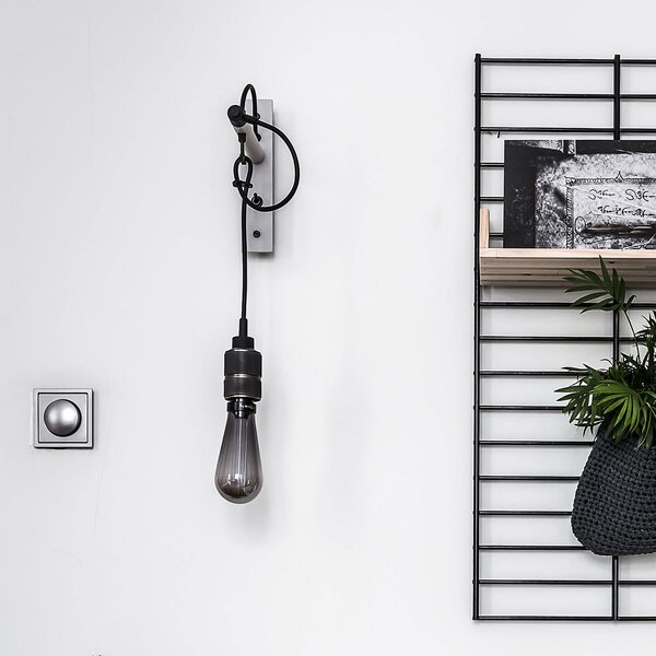Buster + Punch Hooked Wall nude gri/bronz, reglabil, Gri, Camera de zi / sufragerie, Metal, Modern