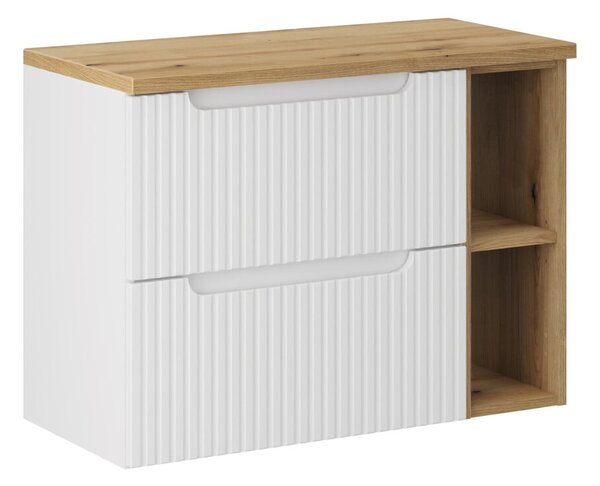 Set dulap Comad Nova White NOVA WHITE 82-60-2S, dulap Comad Nova Oak NOVA OAK 81-20-39, NOVA OAK A 89-80