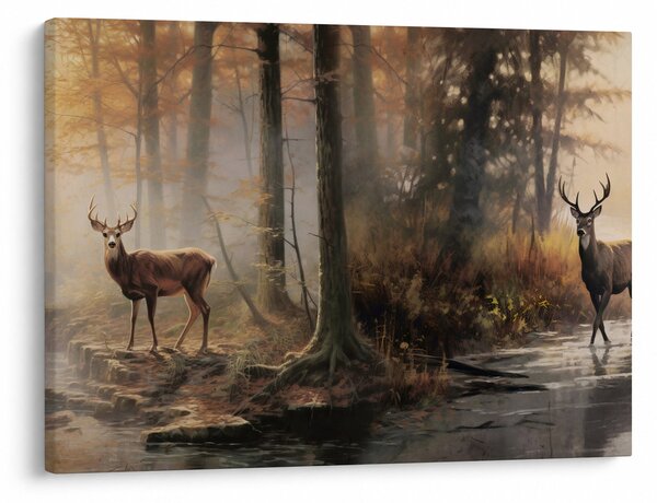 Tablou - Vintage pictura wildlife (70x50 cm)