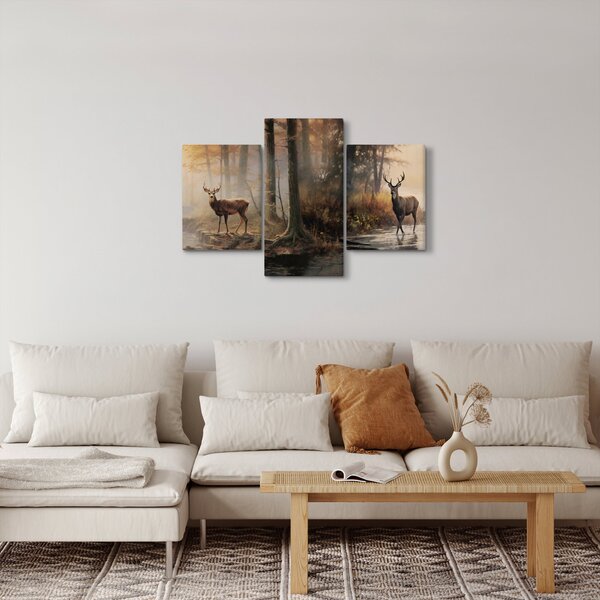 Tablou - Vintage pictura wildlife (90x60 cm)