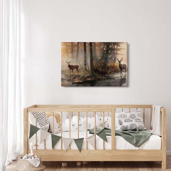 Tablou - Vintage pictura wildlife (90x60 cm)