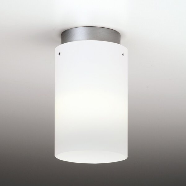 Casablanca Tube XL plafonieră, Ø 10 cm, E27, reglabil, Alb, Camera de zi / sufragerie, Sticlă, Design