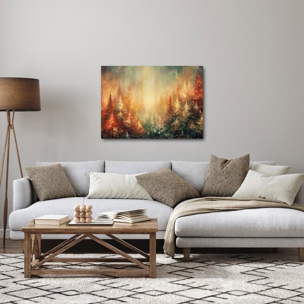 Tablou - Pictura de păduri (70x50 cm)