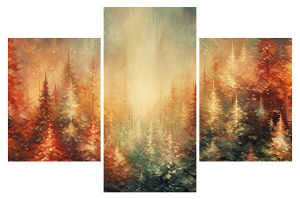 Tablou - Pictura de păduri (90x60 cm)