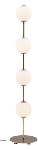 Lampadar UMAGE, Audrey, reglabil, Auriu / Alamă, Camera de zi, Metal, Design