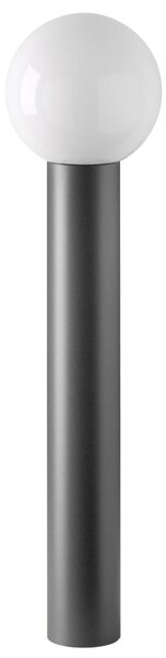 CMD Lampă decorativă de trotuar Kiana, Negru, Metal, Modern, Glob pentru exterior
