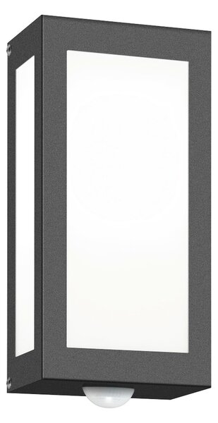 CMD Aplică de exterior Aqua Rain, antracit, senzor, Negru, Metal, Modern