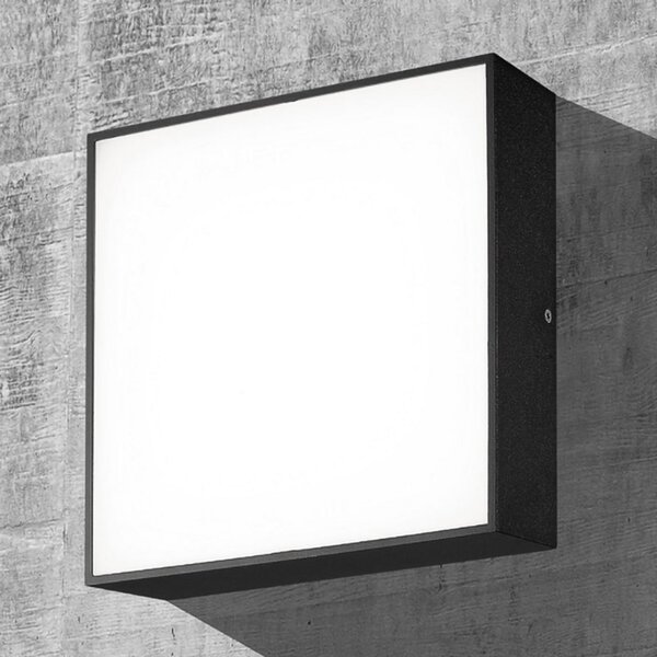 CMD Aplică LED pentru exterior 9024, 24 x cm, Negru, Metal, Modern