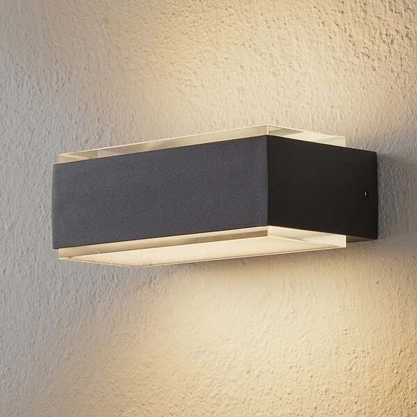 CMD Aplică LED de exterior 9027, Up-Down, Negru, Metal, Modern
