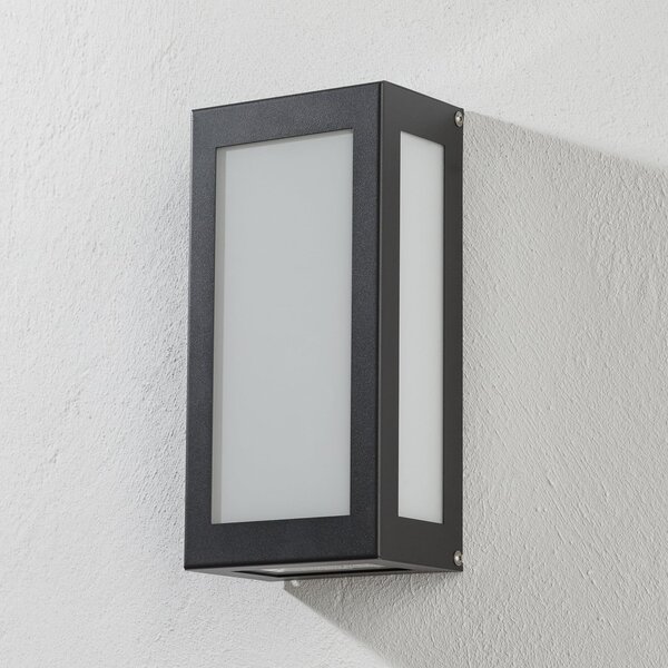CMD Aplică LED de exterior senzor Aqua Rain, antracit, Negru, Metal, Modern