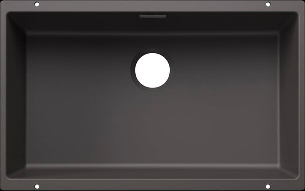 Blanco Subline 700-U chiuvetă din granit 70x40 cm gri/grafit/onix 527806