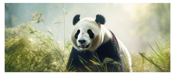Tablou - Panda (120x50 cm)