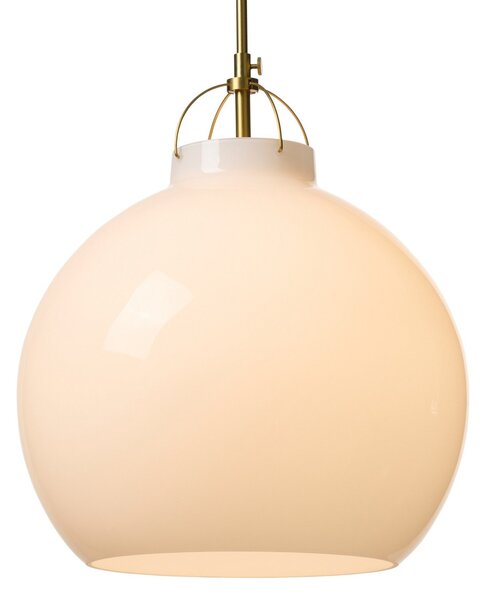 Lustră Pendul Halo Design, TOSCANA, reglabil, Alb, Sala de mese, Sticlă, Design
