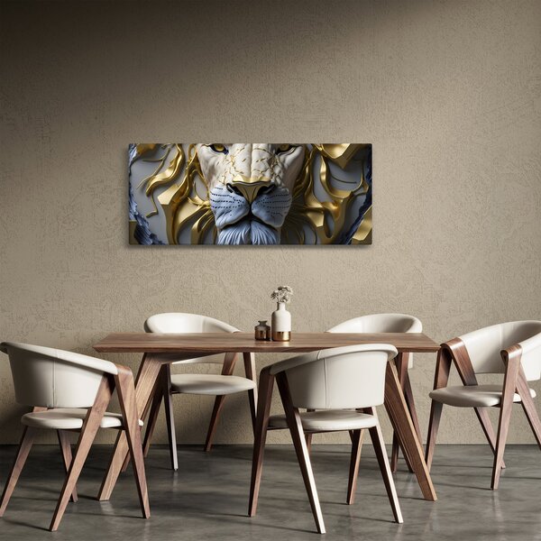 Tablou - Cap de Leu (120x50 cm)