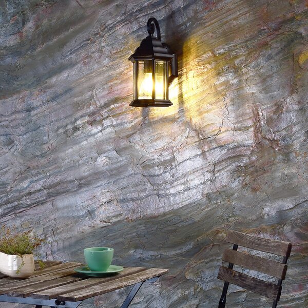Deko-Light Aplică de exterior Saiph, E27, negru, reglabil, Negru, Metal, Antichitate, Felinar