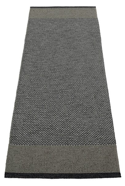 Covor tip traversă pentru interior și exterior gri antracit 85x260 cm Edit Charcoal – Pappelina
