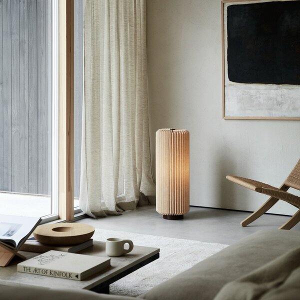 Lampadar Watt & Veke, Alba, Maro / Rugină, dormitor, Țesătură / Textil, Design