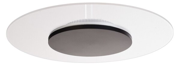 Deko-Light Plafonieră cu LED Zaniah, lumină 360°, 24W, negru, reglabil, Negru, Camera de zi / sufragerie, Metal, Modern
