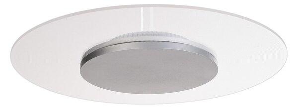 Deko-Light Plafonieră cu LED Zaniah, lumină 360°, 24W, argintiu, reglabil, Gri, Camera de zi / sufragerie, Metal, Modern