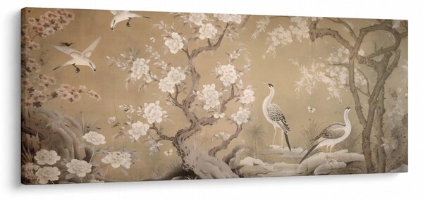 Tablou - Desen animat peisaj japonez (120x50 cm)
