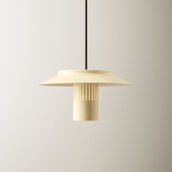 Lustră Pendul Pholc, Lille 24, reglabil, Galben, Bucătărie, Aluminiu, Design