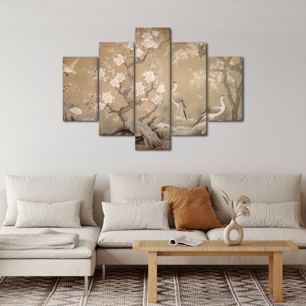 Tablou - Desen animat peisaj japonez (150x105 cm)