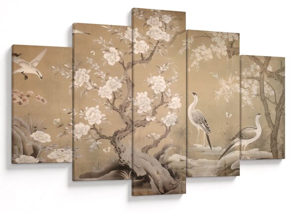 Tablou - Desen animat peisaj japonez (150x105 cm)