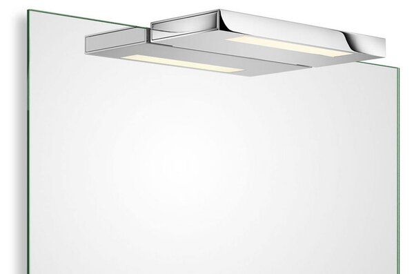 Decor Walther Slim 1-24 N lampă LED oglindă crom, Metalic, Baie, Metal, Modern, Perete unghiular