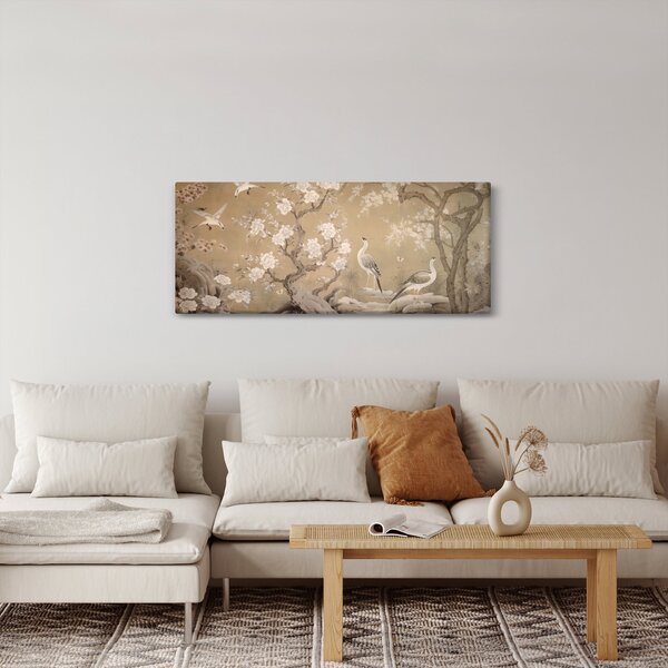 Tablou - Desen animat peisaj japonez (120x50 cm)