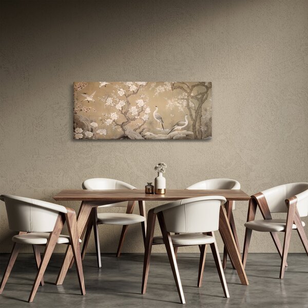 Tablou - Desen animat peisaj japonez (120x50 cm)