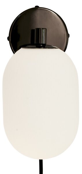 Lampă de perete Watt & Veke, Noor, Alb, Camera de zi, Sticlă, Modern