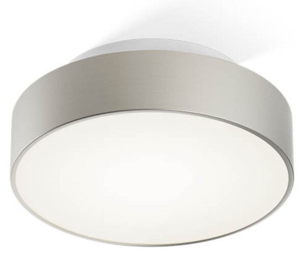 Decor Walther Connect plafonieră LED Ø26cm nichel, reglabil, Gri, Baie, Metal, Modern