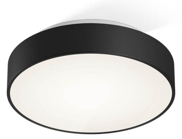 Decor Walther Connect plafonieră LED Ø32cm negru, reglabil, Negru, Baie, Metal, Modern