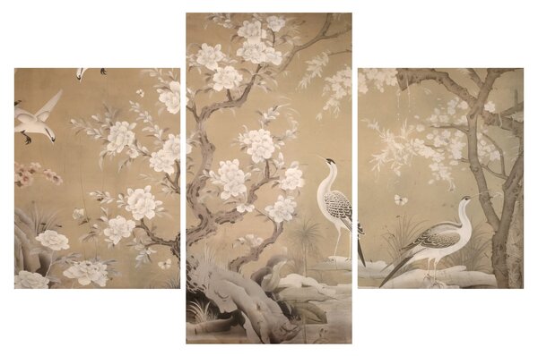 Tablou - Desen animat peisaj japonez (90x60 cm)