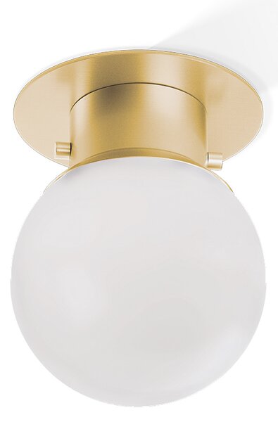 Decor Walther Globe 20 plafonieră, auriu/mat, reglabil, Auriu / Alamă, dormitor, Metal, Modern