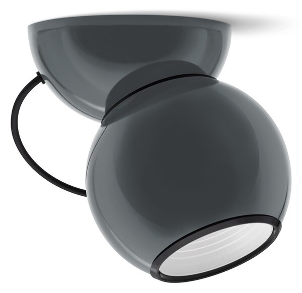 Plafoniere Stilnovo, Gravitino, reglabil, Gri, Camera de zi, Metal, Design