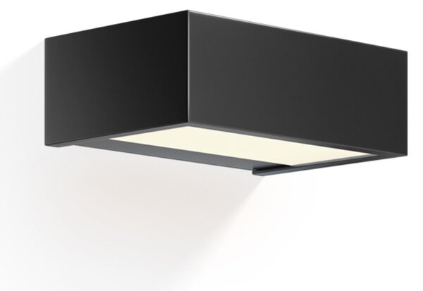 Decor Walther Box 15 N aplică LED neagră, reglabil, Negru, Camera de zi / sufragerie, Plastic, Modern