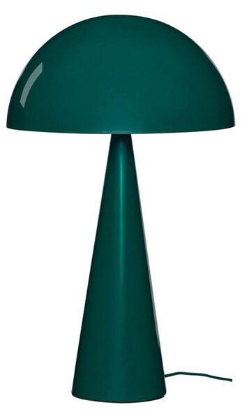 Lampă de masă Hübsch, Mush, Verde, Camera de zi, Metal, Modern