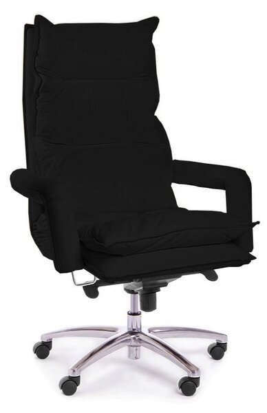Fotoliu de birou Janet Boss, negru