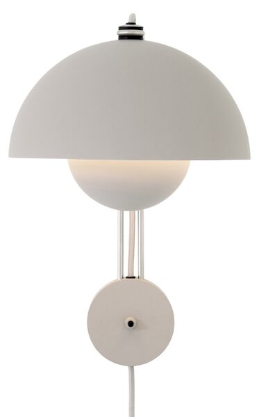 Lampă de perete &Tradition, Flowerpot VP8, Gri, Camera de zi, Metal, Design