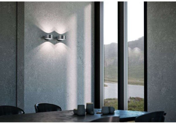 Lampă de perete LIGHT-POINT, reglabil, Metalic, Zona coridorului, Aluminiu