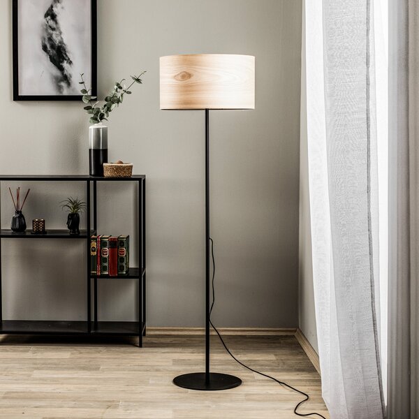Envostar Veneer lampadar lemn esență frasin, Lemn, Camera de zi / sufragerie, Lemn, Modern